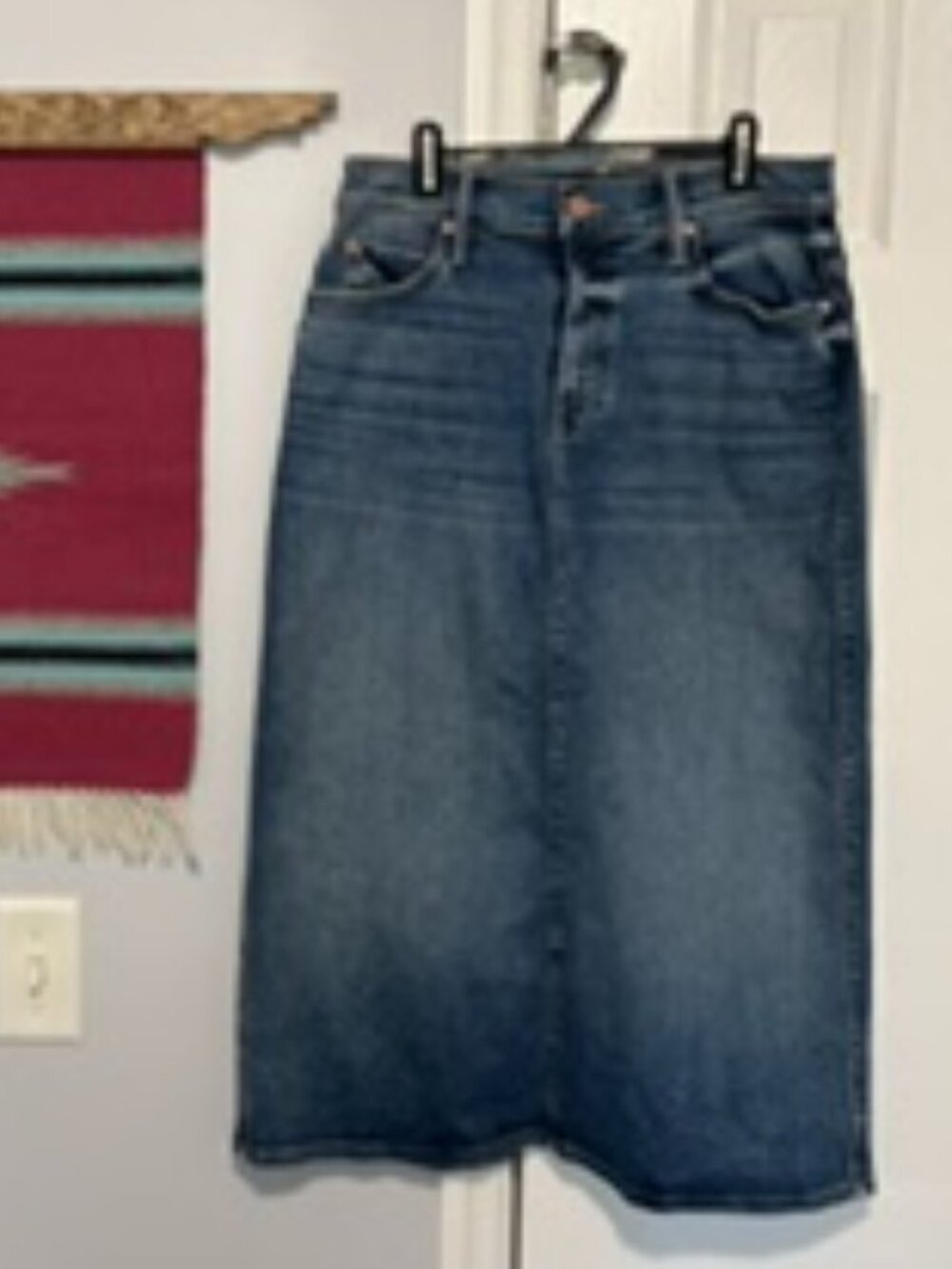 Mother denim skirt